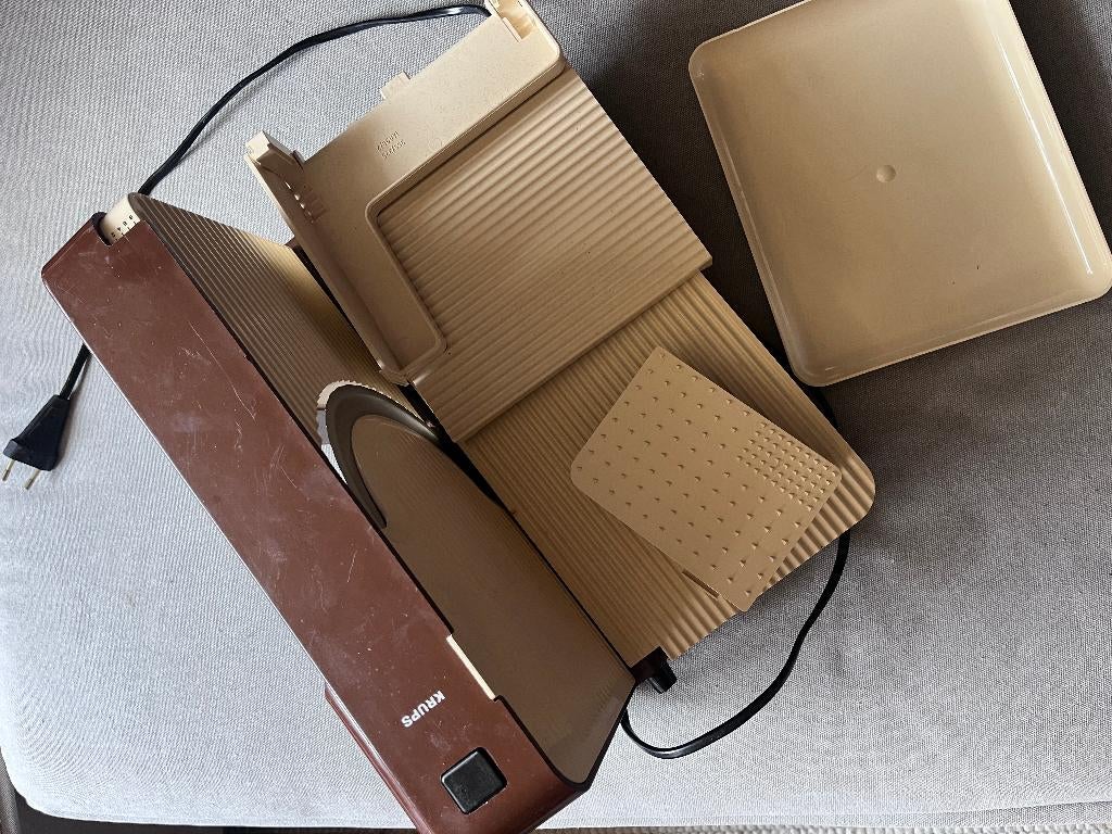 Krups Variotronic snijmachine retro, Huis en Inrichting, Keuken | Keukenbenodigdheden, Ophalen of Verzenden, Gebruikt