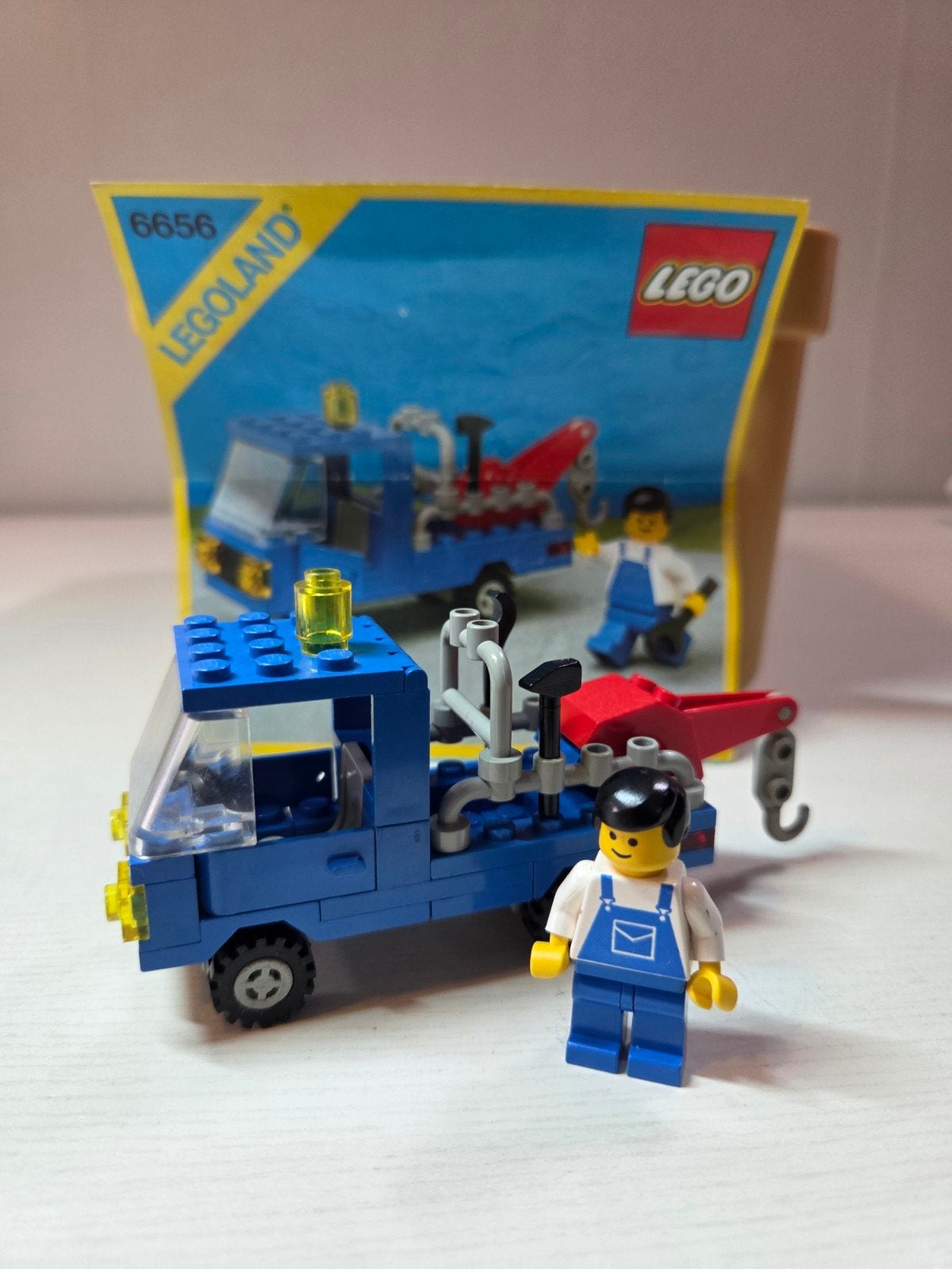 Lego 6656 - Wrecker unit I, Gebruikt, Lego, Ophalen of Verzenden, Inclusief instructies
