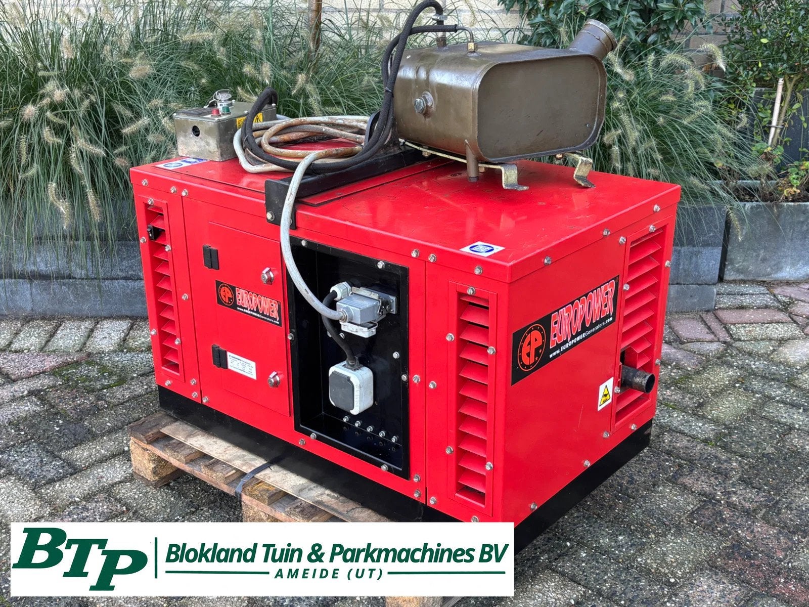 Europower Generator met Kubota diesel motor / defect geeft g
