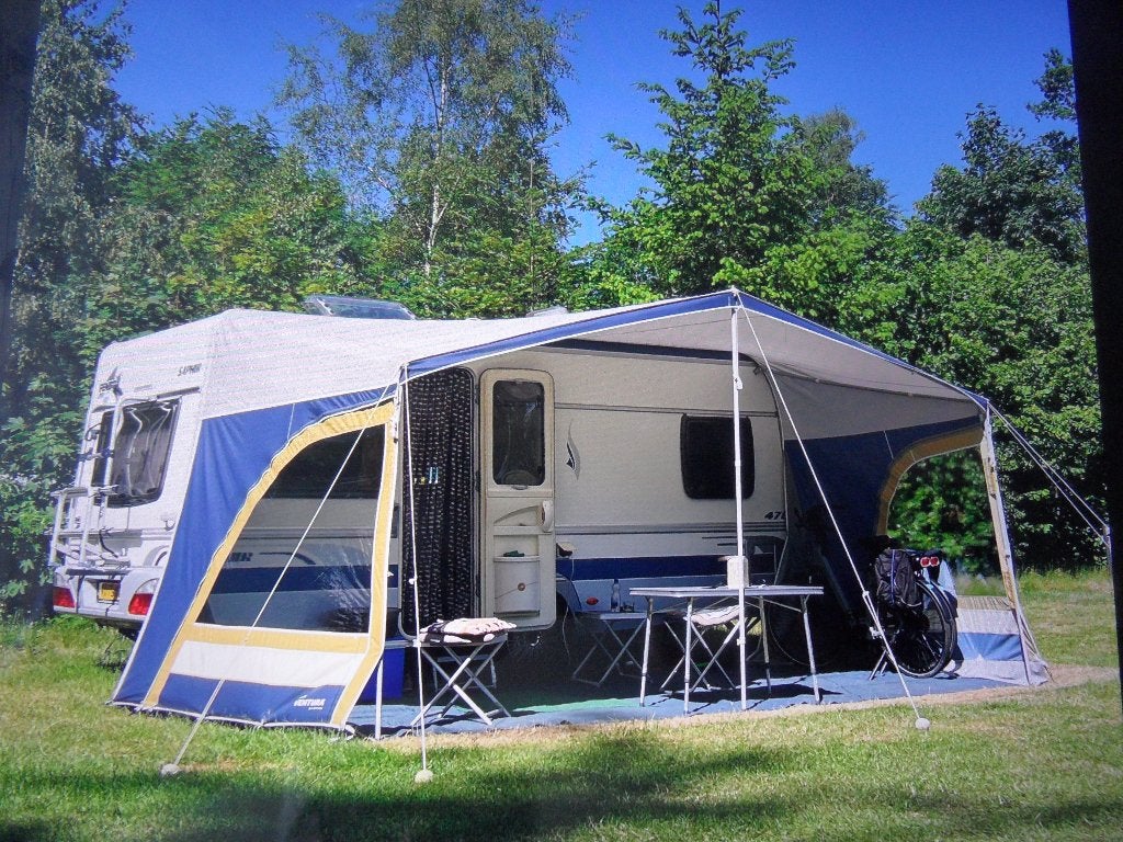 Te Koop Fendt Saphir 470, Caravans en Kamperen, Hefbed, Rondzit, Schokbreker, Particulier