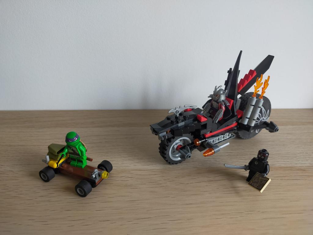 Lego TMNT Shredder's Dragon Bike - Set 79101, Overige thema's, Lego, Ophalen of Verzenden, Zo goed als nieuw
