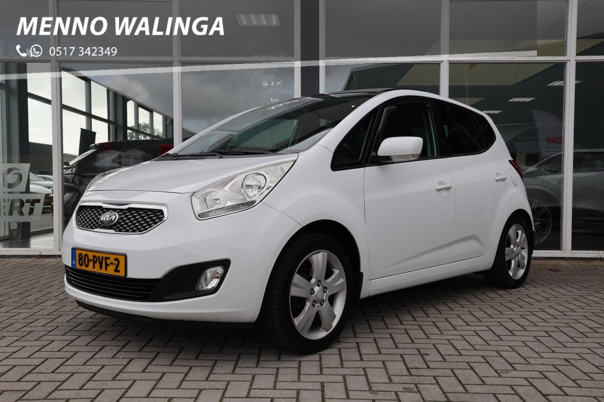 Kia Venga 1.4 CVVT Fuse|Panorama|Cruise control|Camera|, Auto's, Voorwielaandrijving, Euro 5, Start-stop-systeem, Gebruikt