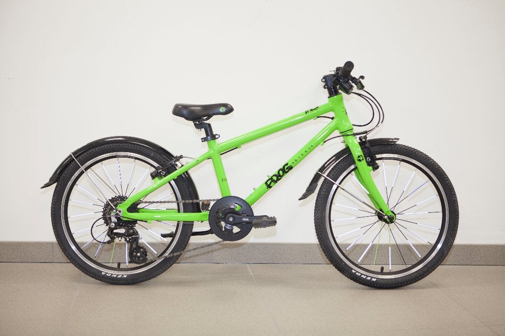 Kinderfiets Frog hybride 55 - Maat: 20 inch, Fietsen en Brommers, 20 inch of meer, Gebruikt, Velgrem, Frog