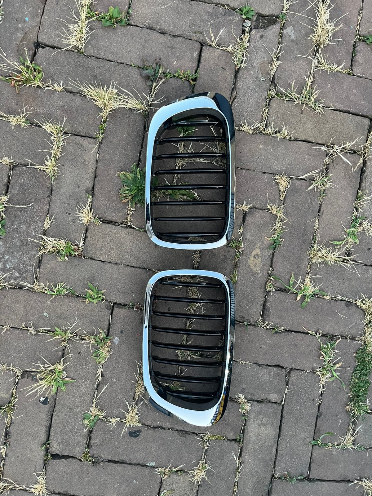 BMW E46 chroom/zwarte nieren kidney grill PFL coupe/cabrio, Auto-onderdelen, Ophalen of Verzenden, BMW