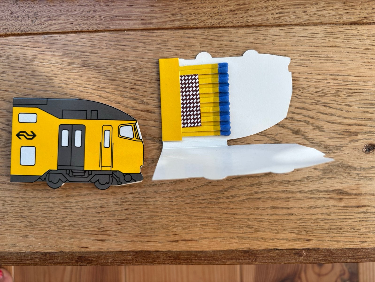 Set Lucifers Nederlandse Spoorwegen, Verzamelen, Spoorwegen en Tramwegen, Ophalen of Verzenden, Zo goed als nieuw, Trein, Overige typen