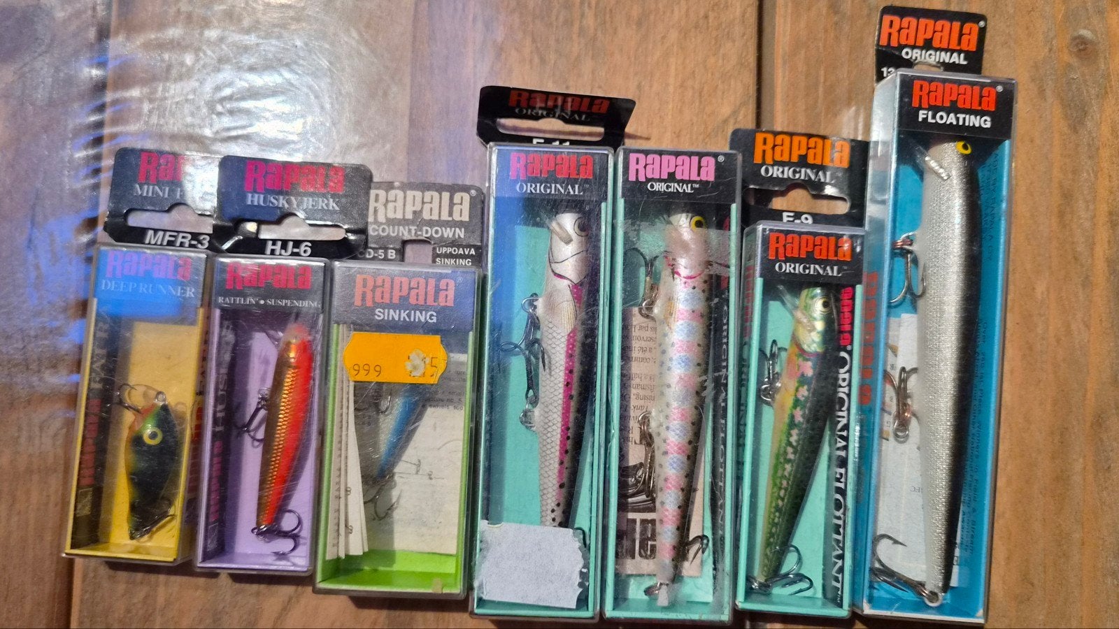 Rapala old stock NIB booklets Kunstaas, Ophalen of Verzenden, Nieuw, Overige typen
