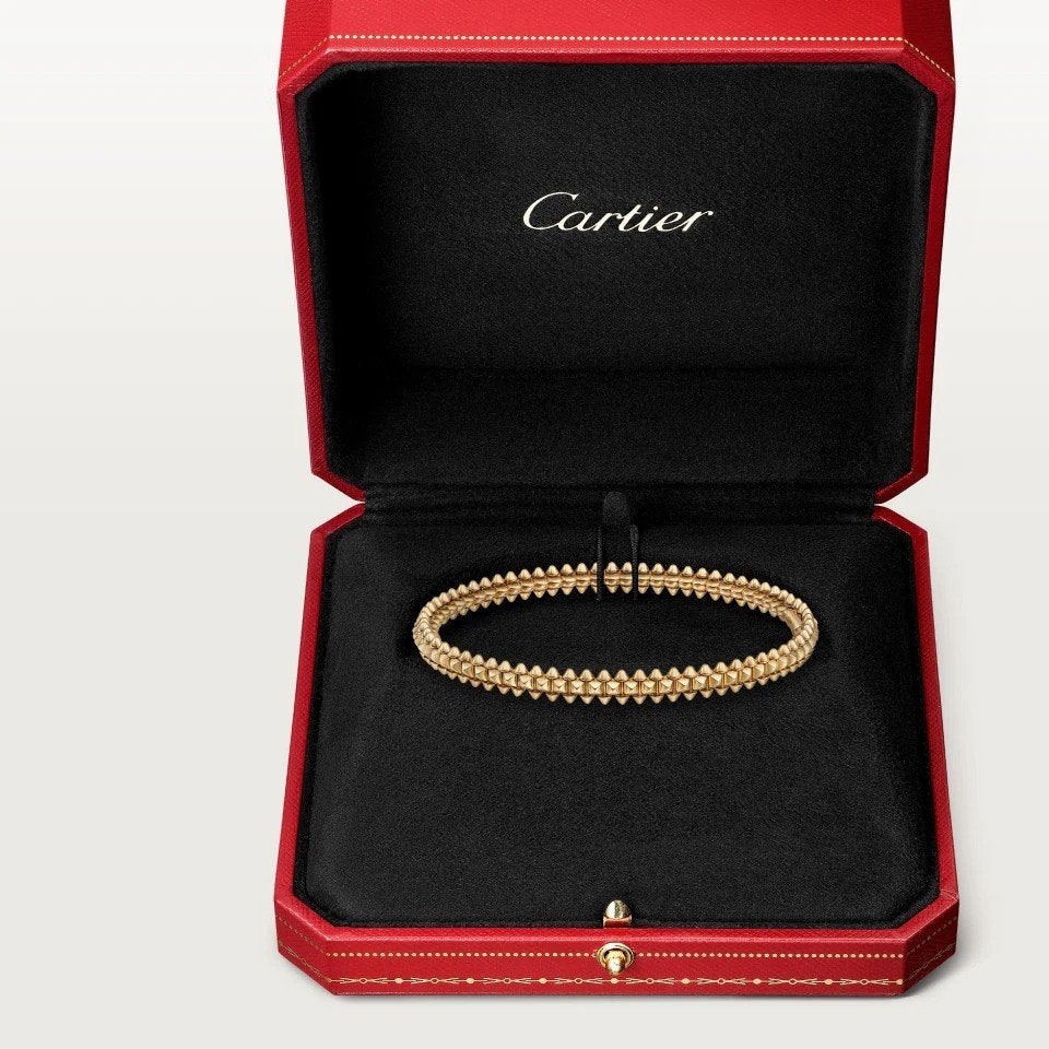 Cartier Clash 18K Geelgoud Maat 18 Full Set, Ophalen of Verzenden, Zo goed als nieuw, Goud, Goud