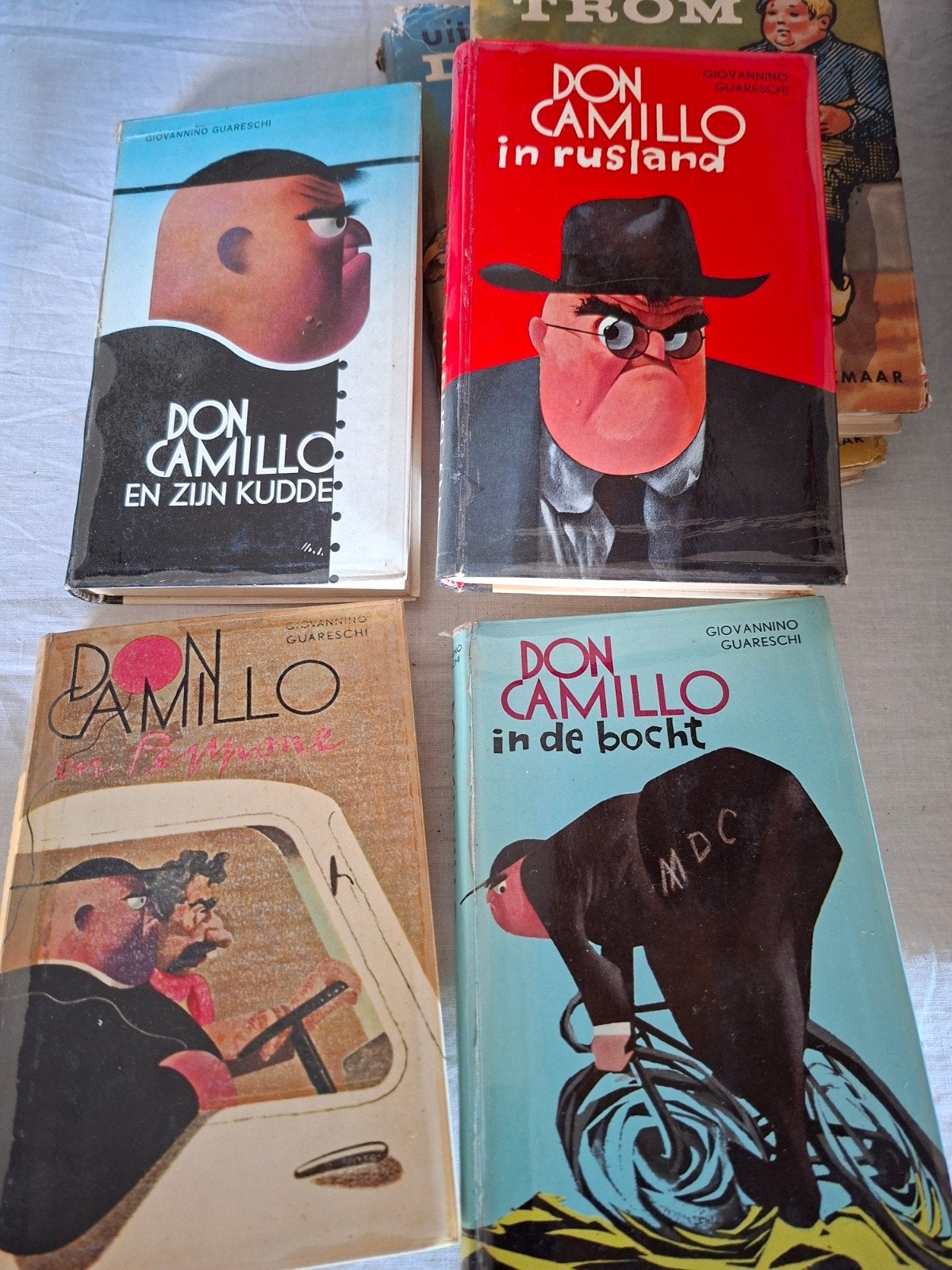 Don Camillo boeken van Giovannino Guareschi, Ophalen, Gelezen, Giovannino Guareschi