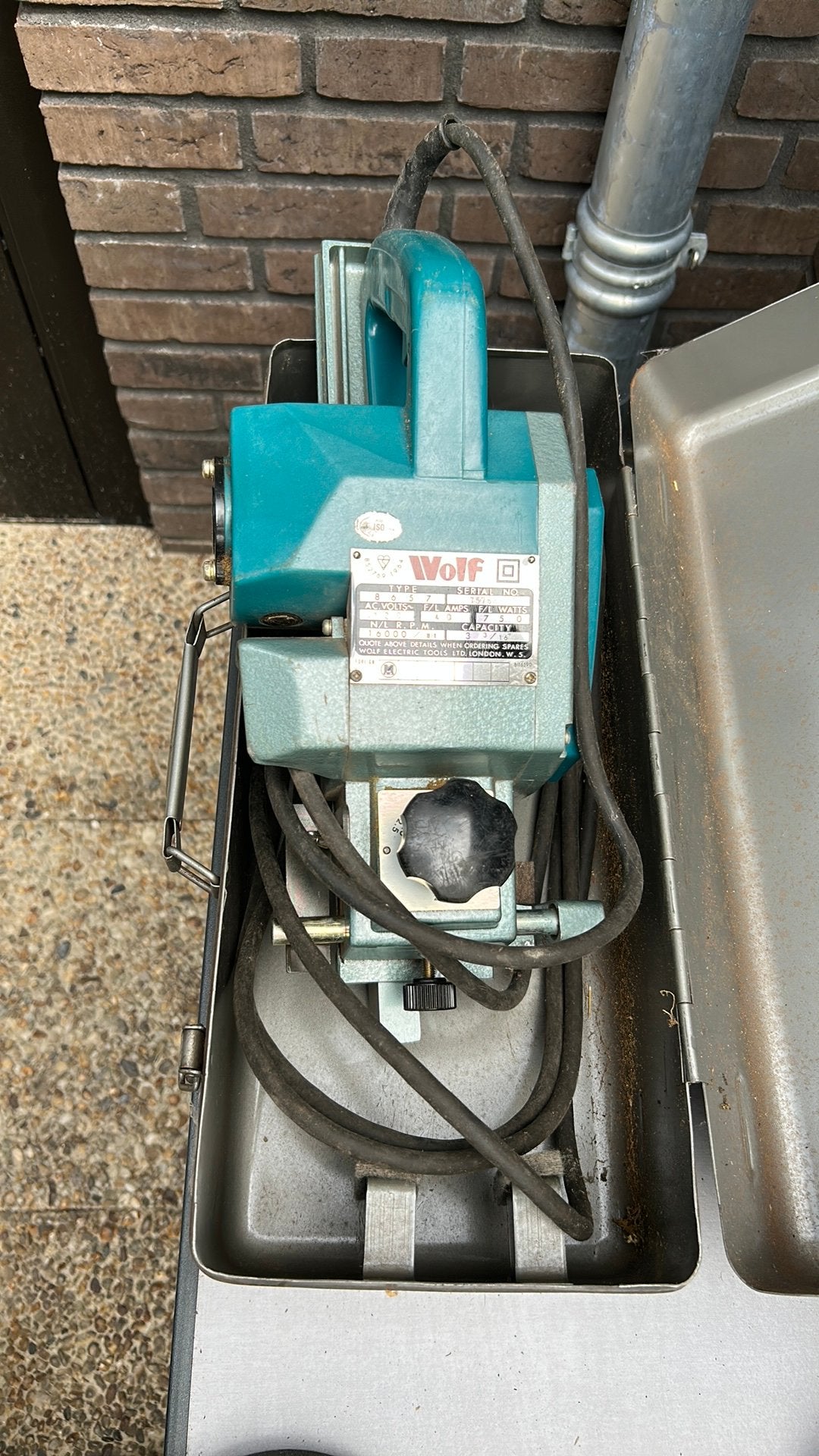 Frees maschine in koffer, Ophalen, Gebruikt, Elektrisch, Overige soorten