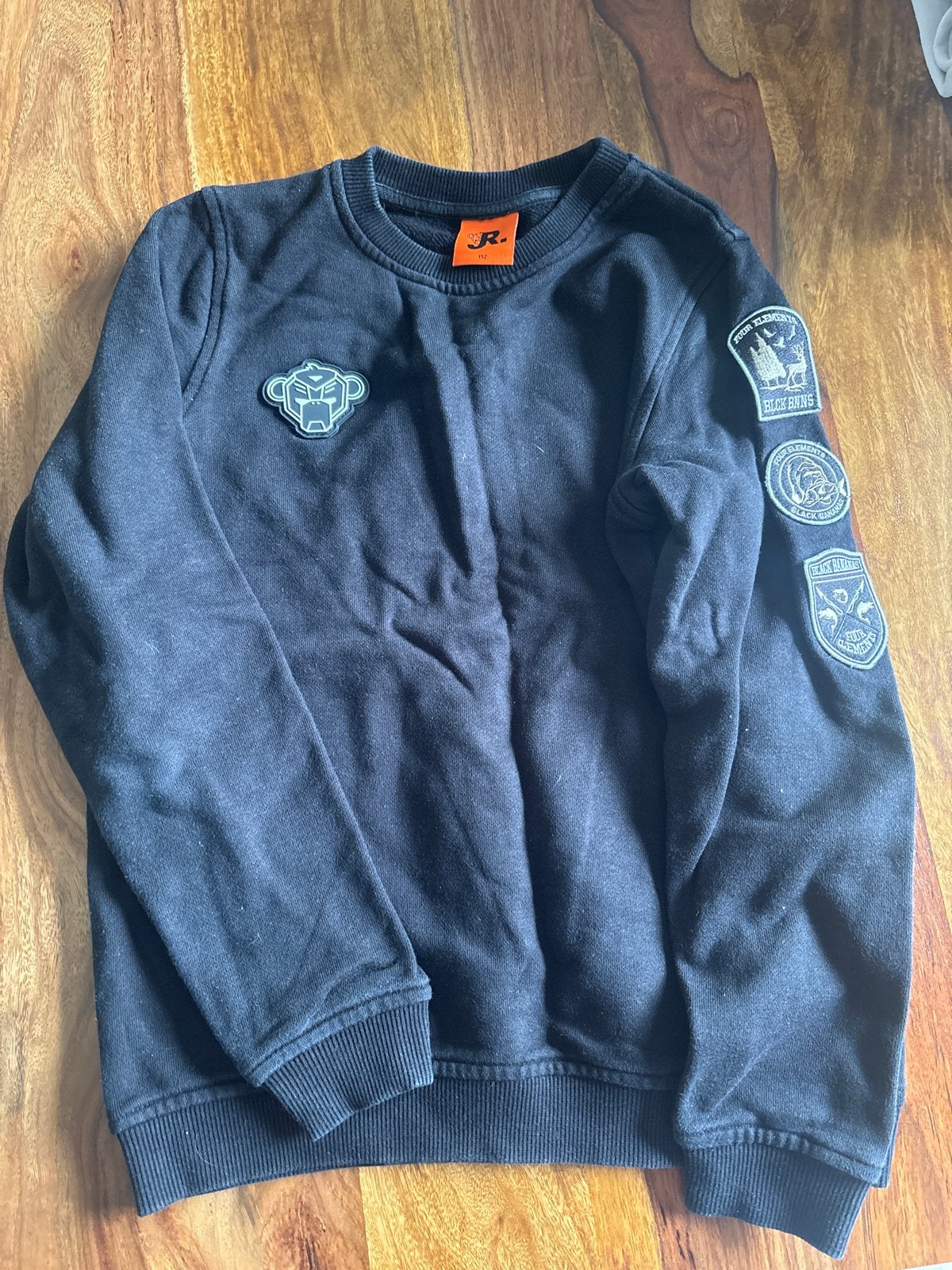 Black bananas Zwarte trui kindermaat 152, Kinderen en Baby's, Kinderkleding | Maat 152, Ophalen of Verzenden, Gebruikt, Jongen of Meisje