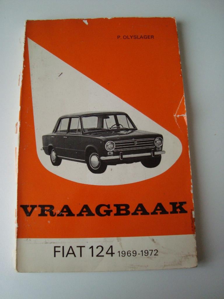 Vraagbaak fiat 124 ( 1968-1972), Ophalen of Verzenden