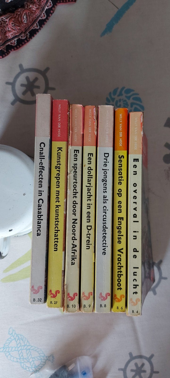 Bob Evers, nr 4,6,8,9,10 en 32, Boeken, Ophalen