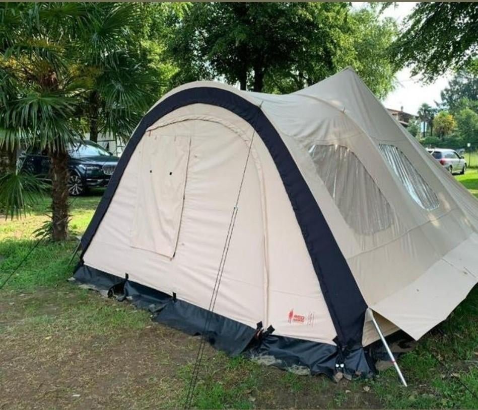 REDWOOD MACLURA 4 GROTE TENT, Caravans en Kamperen, Tenten, Ophalen, Zo goed als nieuw, Tot en met 4