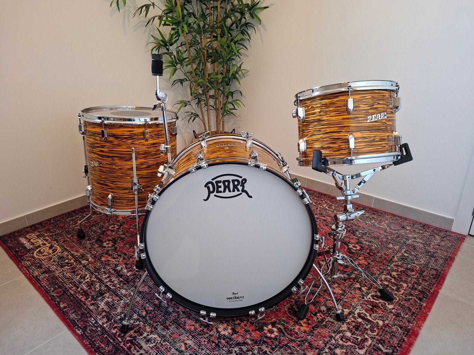 Pearl President Deluxe shell set!, Ophalen, Zo goed als nieuw, Pearl