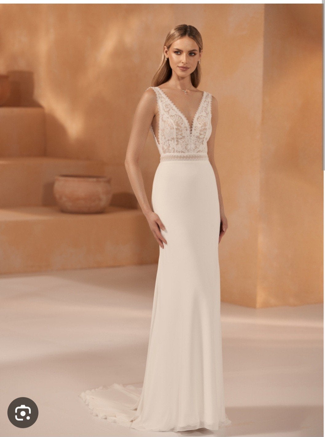 Nieuwe ongedragen bruidsjurk in ivory van Bianco Evento, Trouwjurk, Wit, Ophalen of Verzenden, Bianco Evento