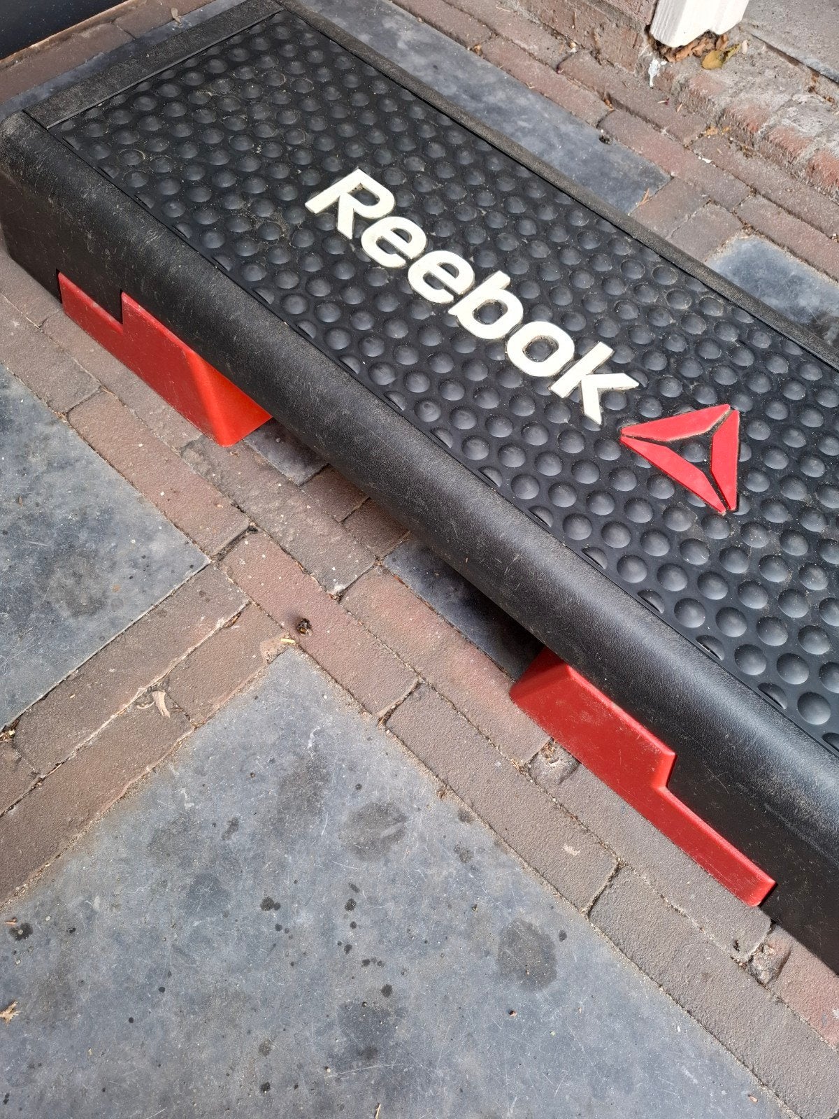 Reebok Stepbank - In hoogte verstelbaar (3 niveaus), Sport en Fitness, Fitnessmaterialen, Ophalen of Verzenden, Gebruikt, Benen