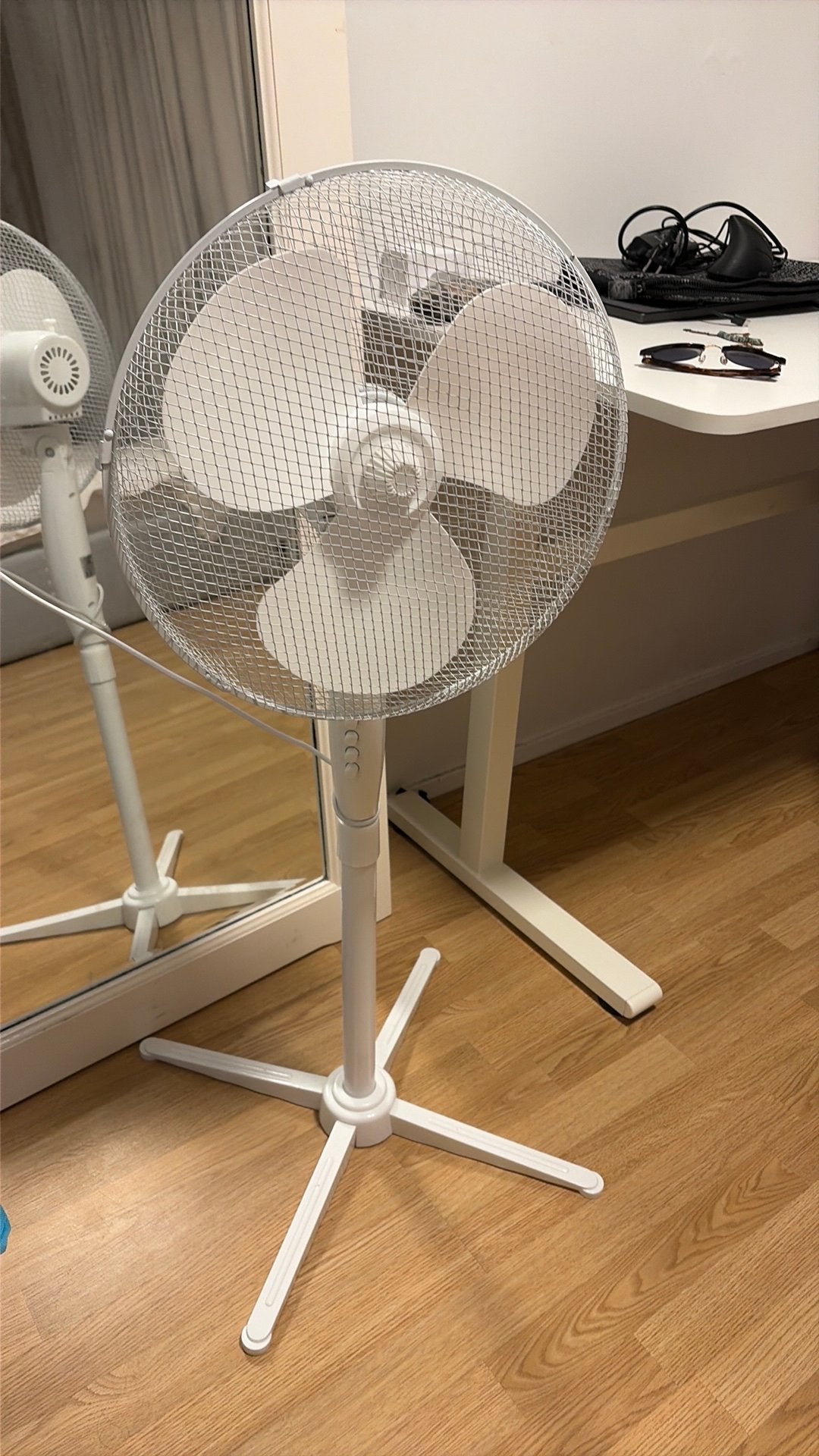 Standing fan, Witgoed en Apparatuur, Ventilatoren, Ophalen, Zo goed als nieuw