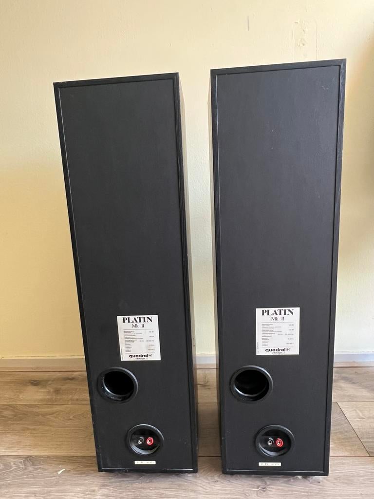 Quadral speakers, Audio, Tv en Foto, Overige merken, Ophalen of Verzenden, Zo goed als nieuw, 120 watt of meer