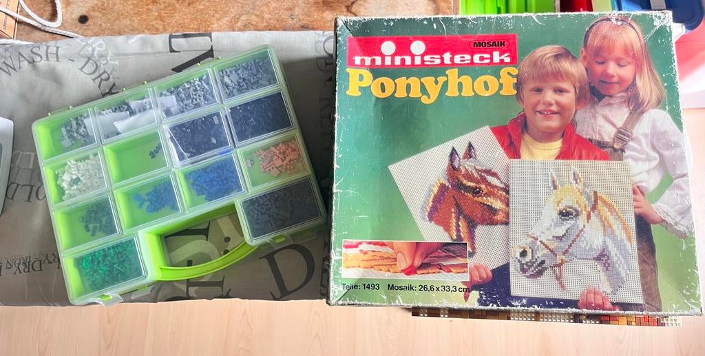 Ministeck met sorteer doos, Hobby en Vrije tijd, Ophalen of Verzenden, Gebruikt, Losse ministeck of Strip