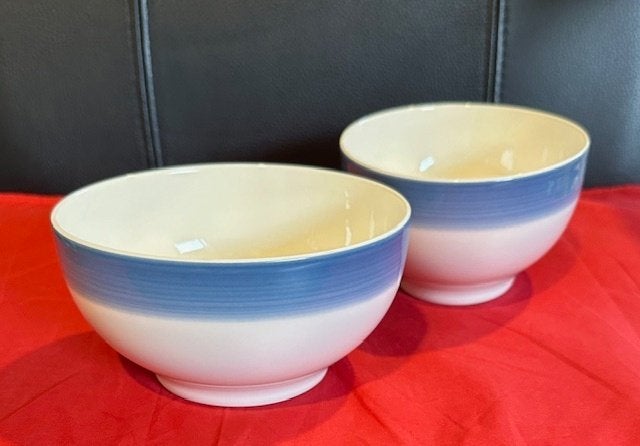 2x bowl/kom Villeroy en Boch serie Colorful Life -Winter sky, Ophalen, Villeroy & Boch, Zo goed als nieuw, Kom(men)