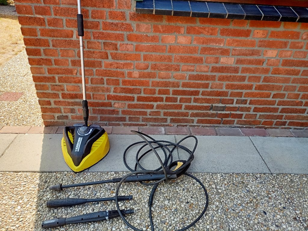 Karcher spuitlans met diverse accessoires, Tuin en Terras, Hogedrukreinigers, Ophalen of Verzenden, Gebruikt, Elektrisch, Kärcher
