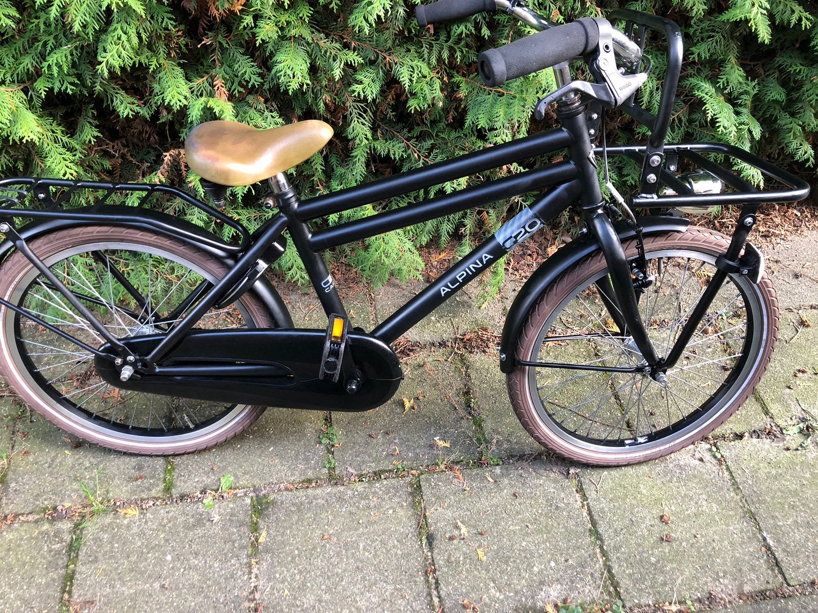 Stoere jongens fiets, Ophalen, Zo goed als nieuw, 20 inch, Handrem