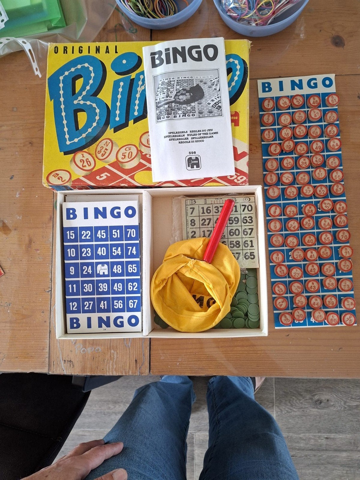 Origineel Bingo Spel - Compleet en Klaar om te Spelen, Hobby en Vrije tijd, Gezelschapsspellen | Bordspellen, Vijf spelers of meer