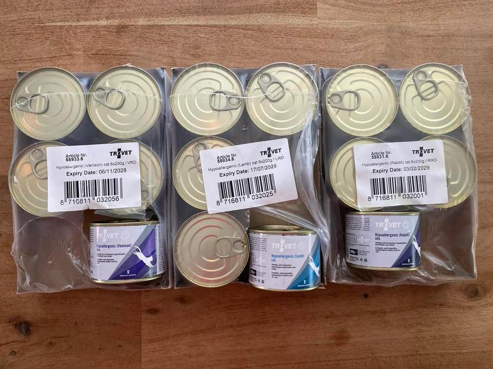 18 x Trovet kattenvoer hypoallergeen natvoer, Ophalen of Verzenden, Nieuw