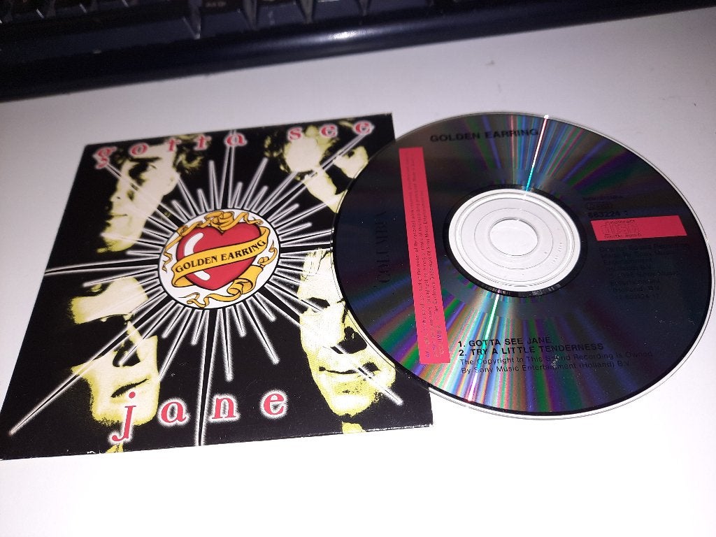 CD SINGLE Golden Earring – Gotta See Jane, Ophalen, Zo goed als nieuw, Rock en Metal