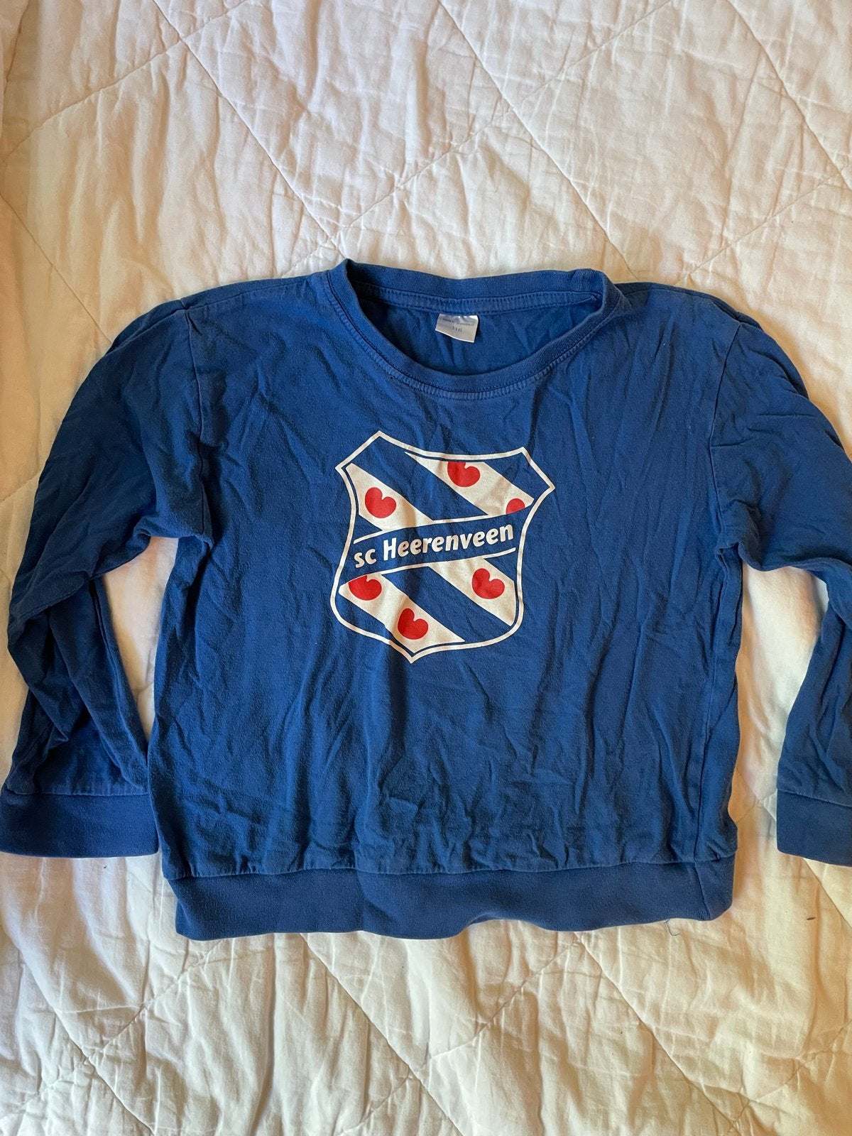 SC Heerenveen shirt maat 116, Ophalen, Gebruikt, Jongen of Meisje, Shirt of Longsleeve