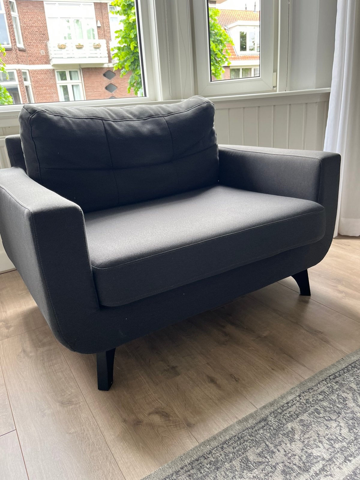 Wehkamp loveseat Palermo 1,5 zits, Ophalen, Gebruikt, Tweepersoons, 75 tot 100 cm