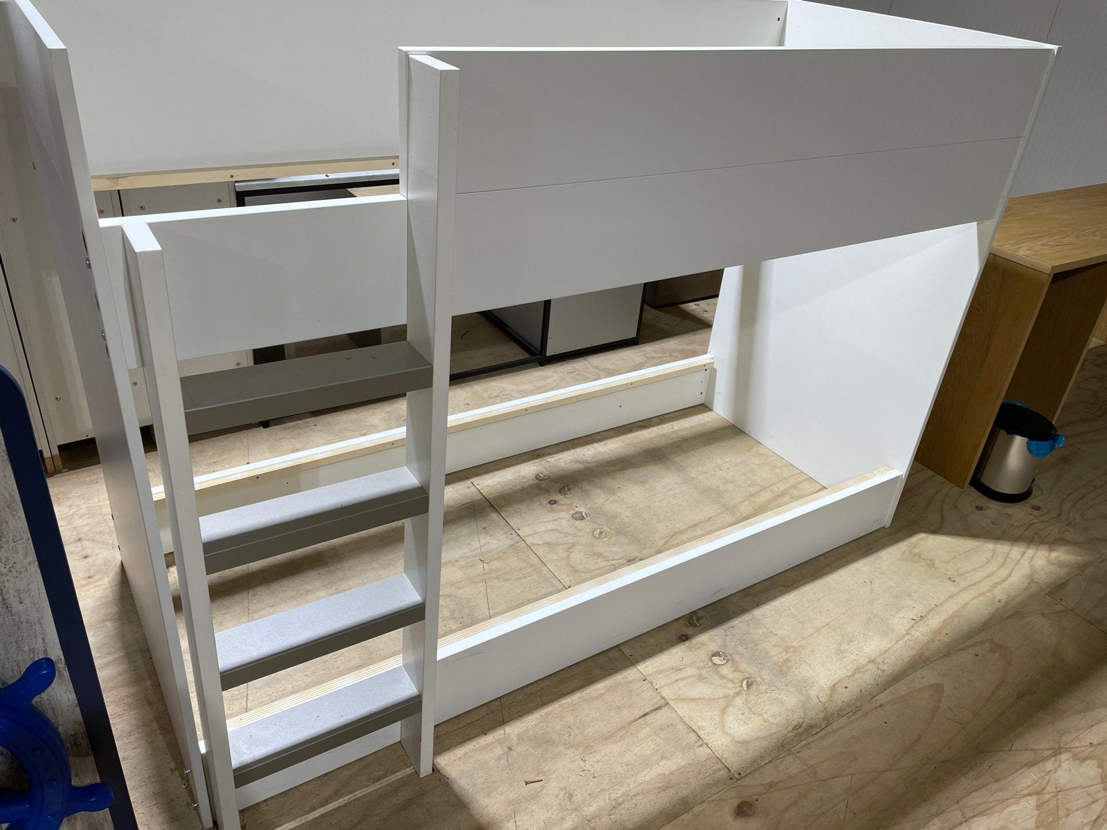 Wit stapelbed met ladder nieuw, Huis en Inrichting, 90 cm, 160 tot 180 cm, Ophalen of Verzenden, 200 cm