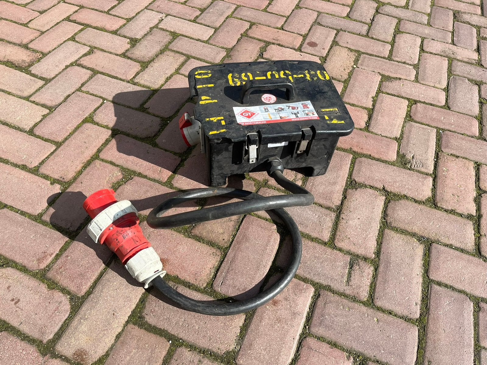Stroomverdeler/ krachtstroom/ zwerfkast/paddestoel, Ophalen of Verzenden, Zo goed als nieuw, Kabel of Snoer