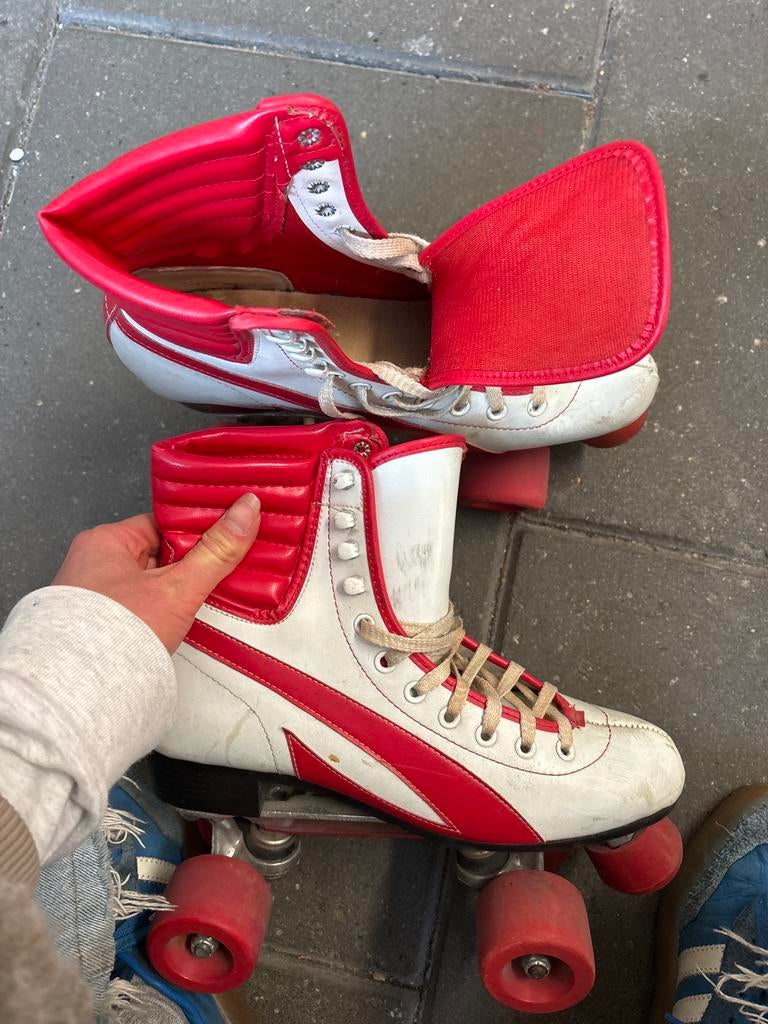 Retro rolschaatsen, Ophalen of Verzenden, Gebruikt