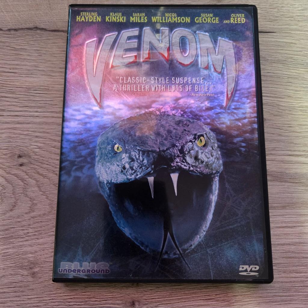 Venom (Blue Underground) 4 = 3 ACTIE, Vanaf 16 jaar, Ophalen of Verzenden, Zo goed als nieuw, Overige genres