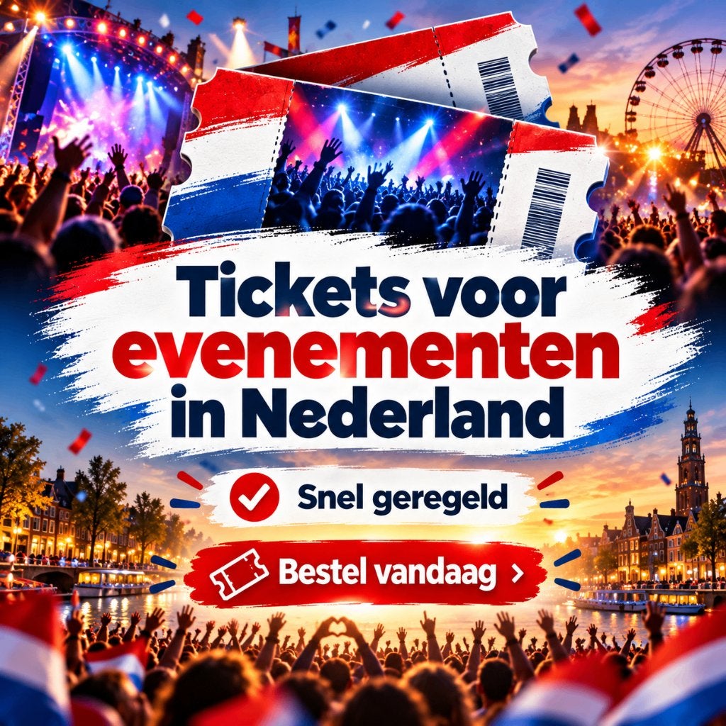 Tickets voor concerten, festivals, sport & events, Drie personen of meer, December