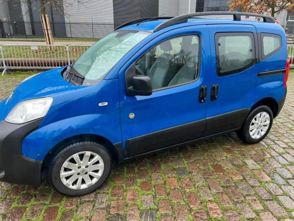 Peugeot Bipper 1.4 Tepee 2011 Blauw, Voorwielaandrijving, 15 km/l, Origineel Nederlands, Handgeschakeld