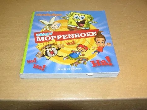 Nickelodeon crazy moppenboek-Greet Bauweleers, Ophalen of Verzenden, Zo goed als nieuw, Greet Bauweleers, Fictie