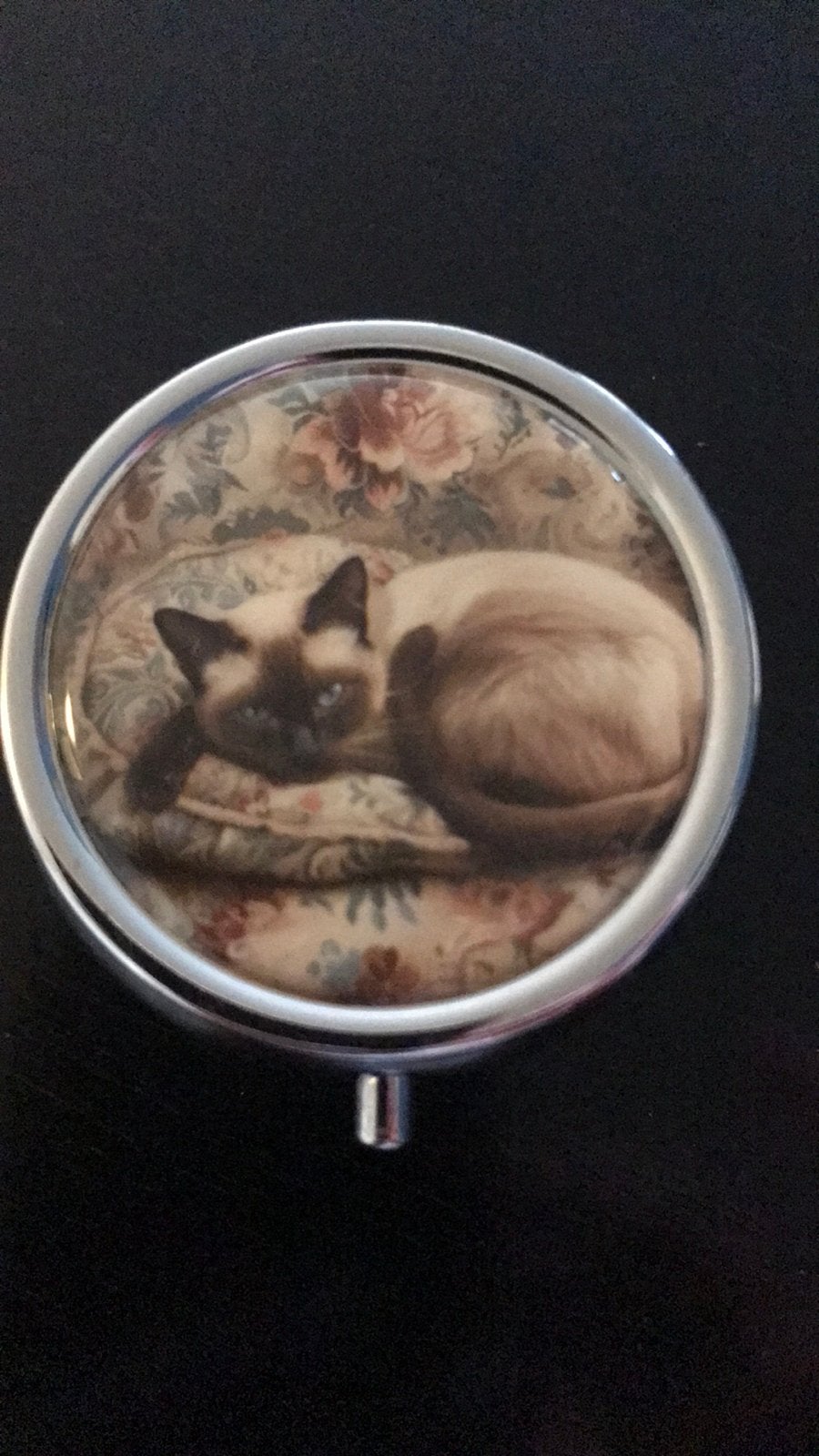 Pillendoosje kat, Ophalen of Verzenden