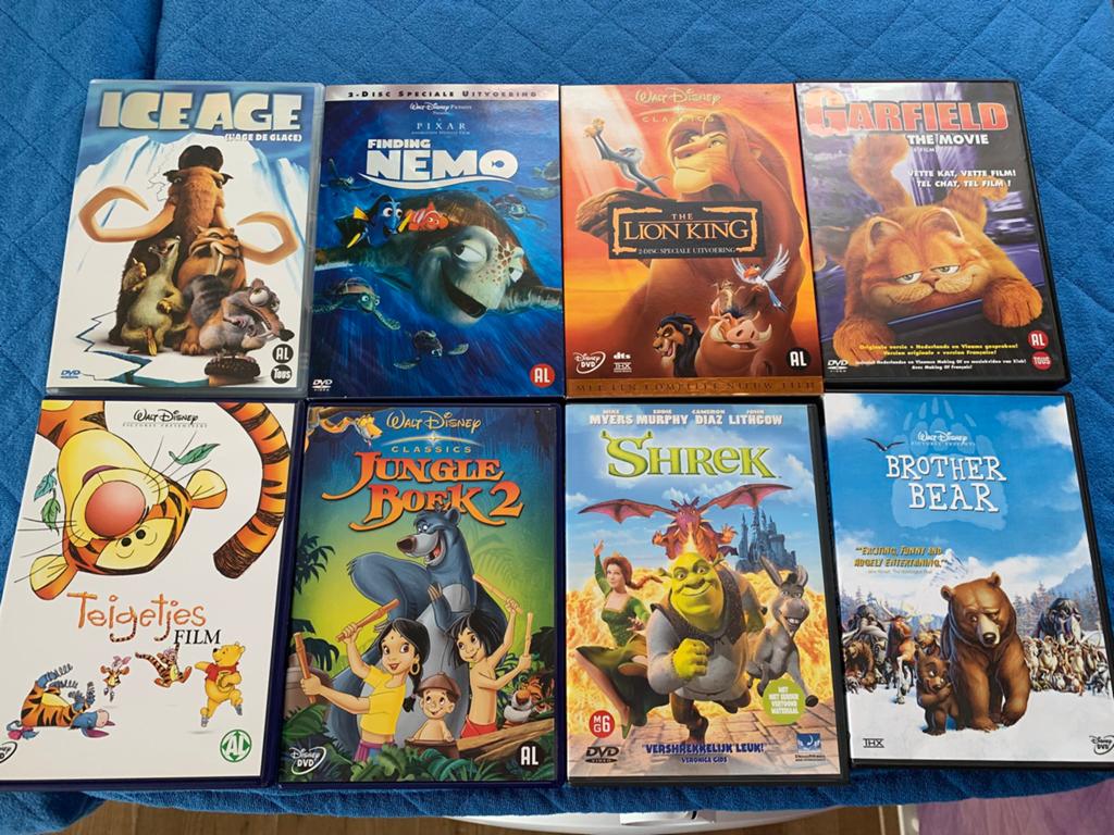 Diverse DVD’s Disney o.a.., Cd's en Dvd's, Dvd's | Kinderen en Jeugd, Vanaf 6 jaar, Ophalen of Verzenden, Zo goed als nieuw