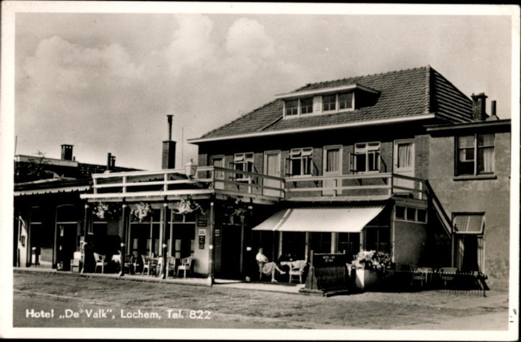 Lochem KVR07 1862 Hotel de Valk, Ophalen of Verzenden, 1960 tot 1980, Gelopen, Gelderland