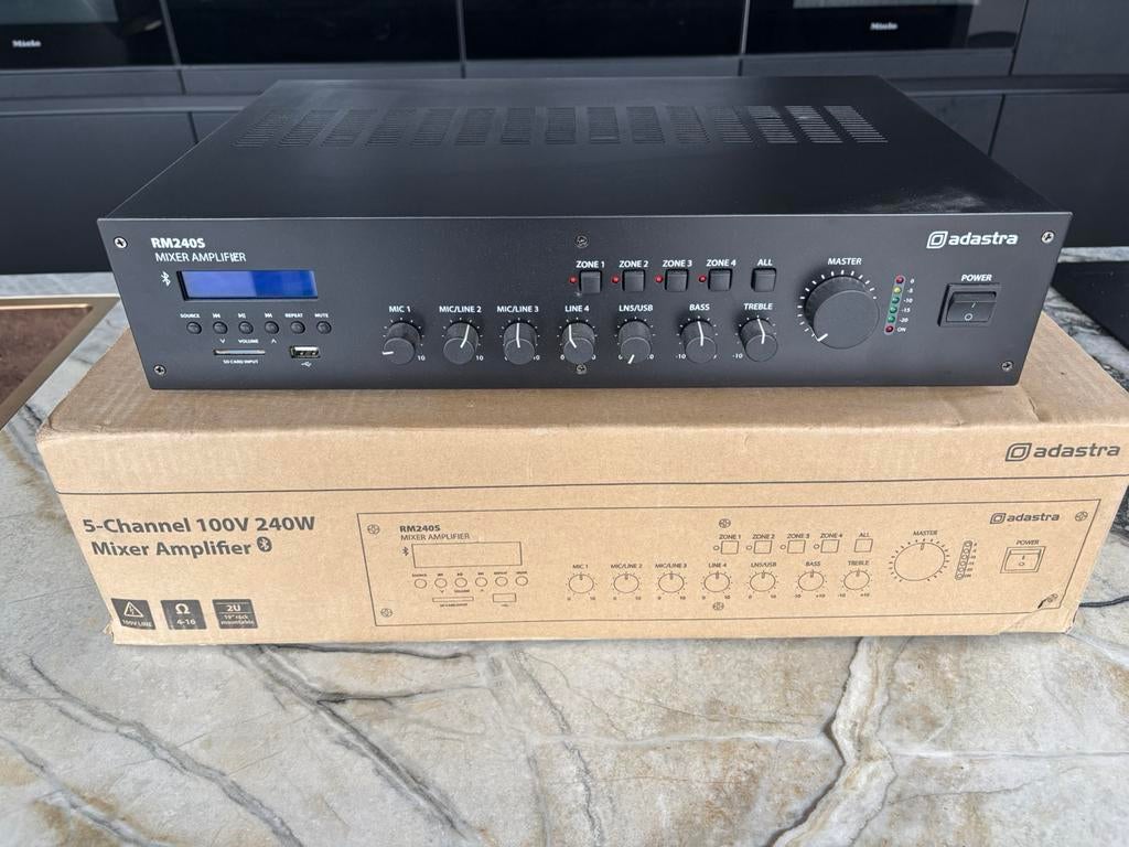 Adastra RM240S, Audio, Tv en Foto, Versterkers en Receivers, Ophalen of Verzenden, Zo goed als nieuw, 120 watt of meer, Overige merken