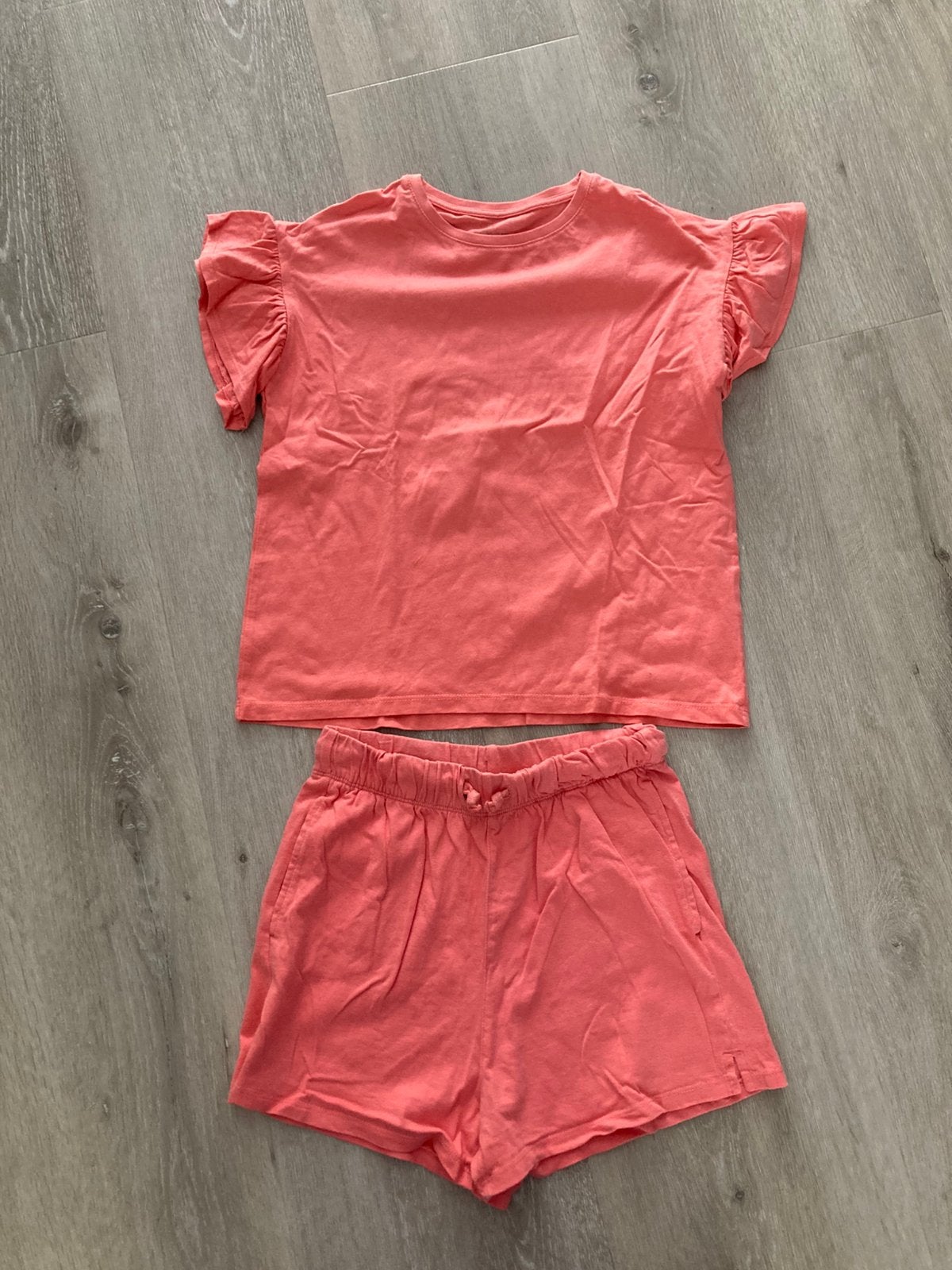 Zomers setje maat 134/140, Kinderen en Baby's, Kinderkleding | Maat 134, Verzenden, Zo goed als nieuw, Meisje, Setje