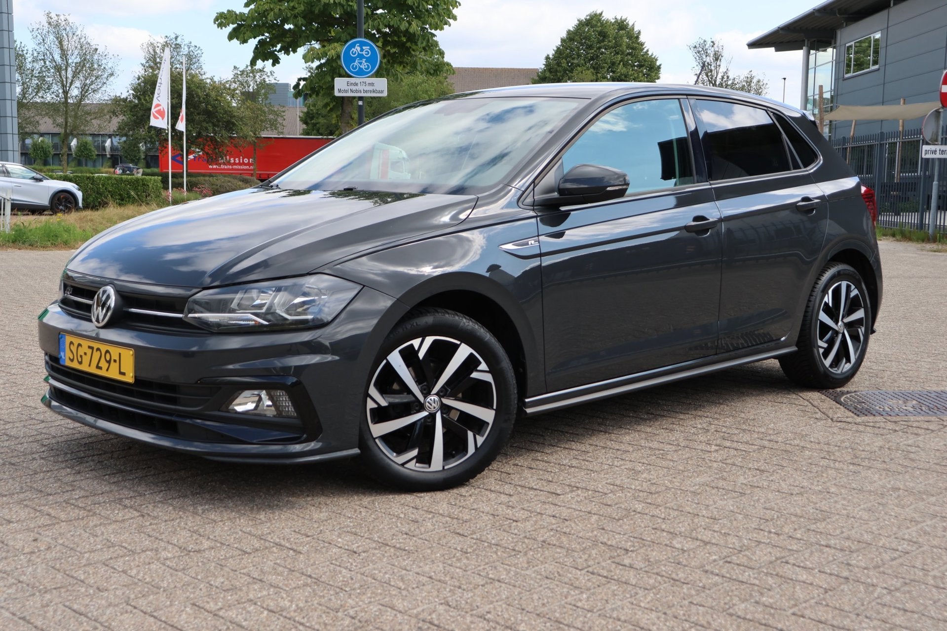 Volkswagen Polo 1.0 TSI R-Line | 5-deurs | 2018 | 108.000 km, Auto's, Voorwielaandrijving, Euro 6, Origineel Nederlands, Bedrijf