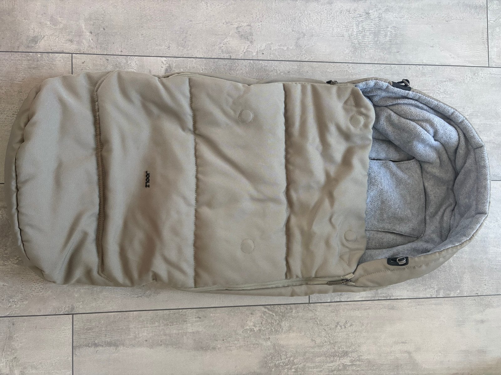 Joolz voetenzak - Sage green, Ophalen of Verzenden, Zo goed als nieuw, Kinderwagen, Overige merken