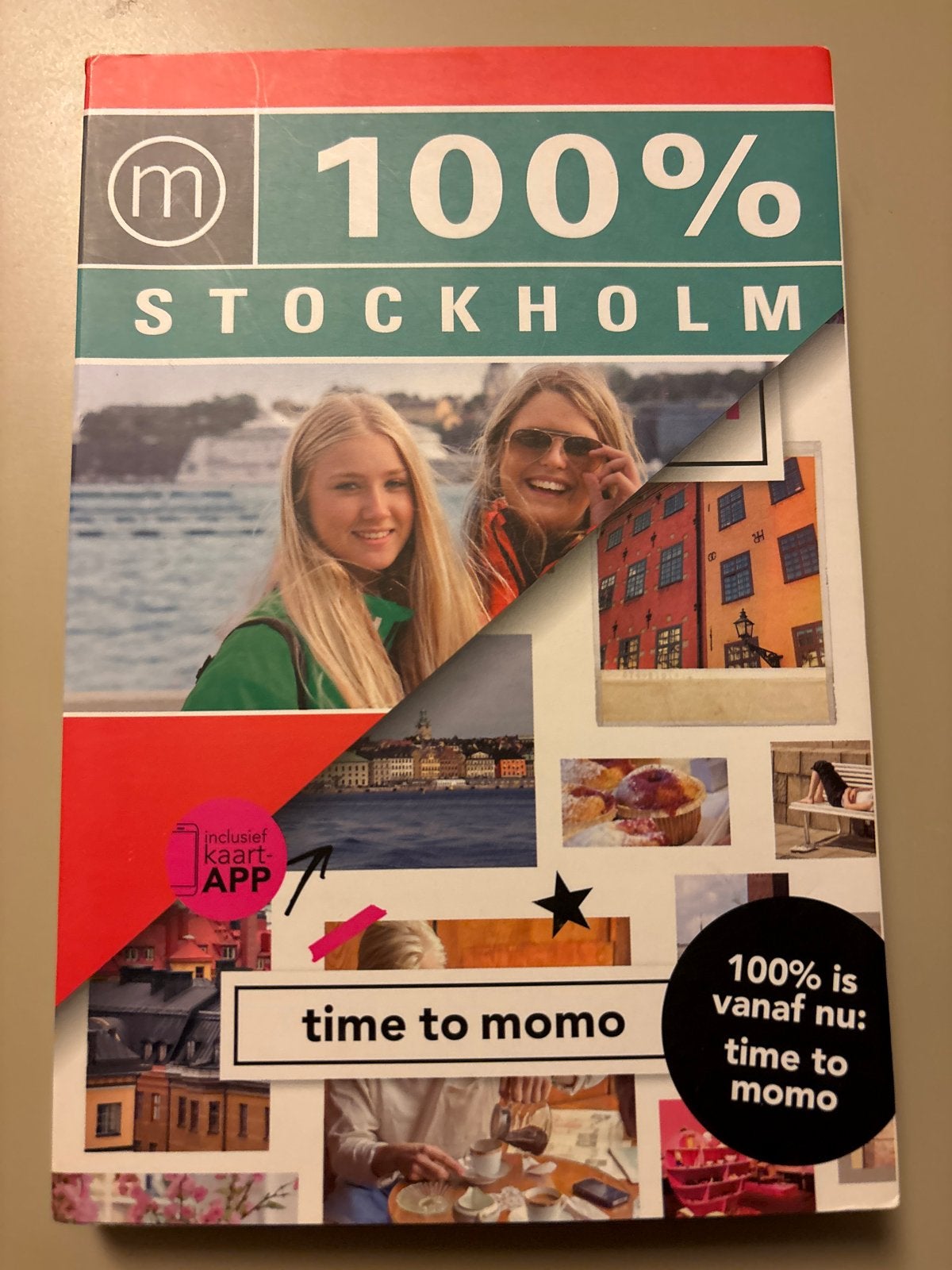 100% Stockholm - Time to Momo Reisgids met Kaart-APP, Boeken, Reisgidsen, Overige merken, Europa, Ophalen of Verzenden, Zo goed als nieuw