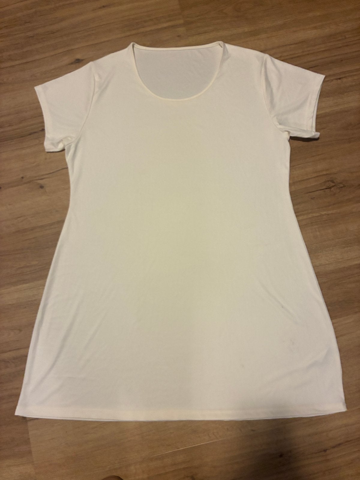 Optidee Optivezel nachthemd korte mouw creme XXXL, Kleding | Dames, Pyjama's, Ophalen of Verzenden, Gedragen, Maat 46/48 (XL) of groter