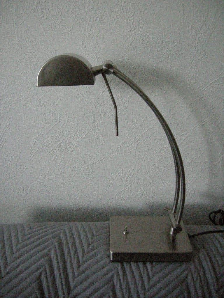 Grote bureaulamp notarislamp - zgan, Ophalen, Bureaulamp, 42 cm, Zo goed als nieuw