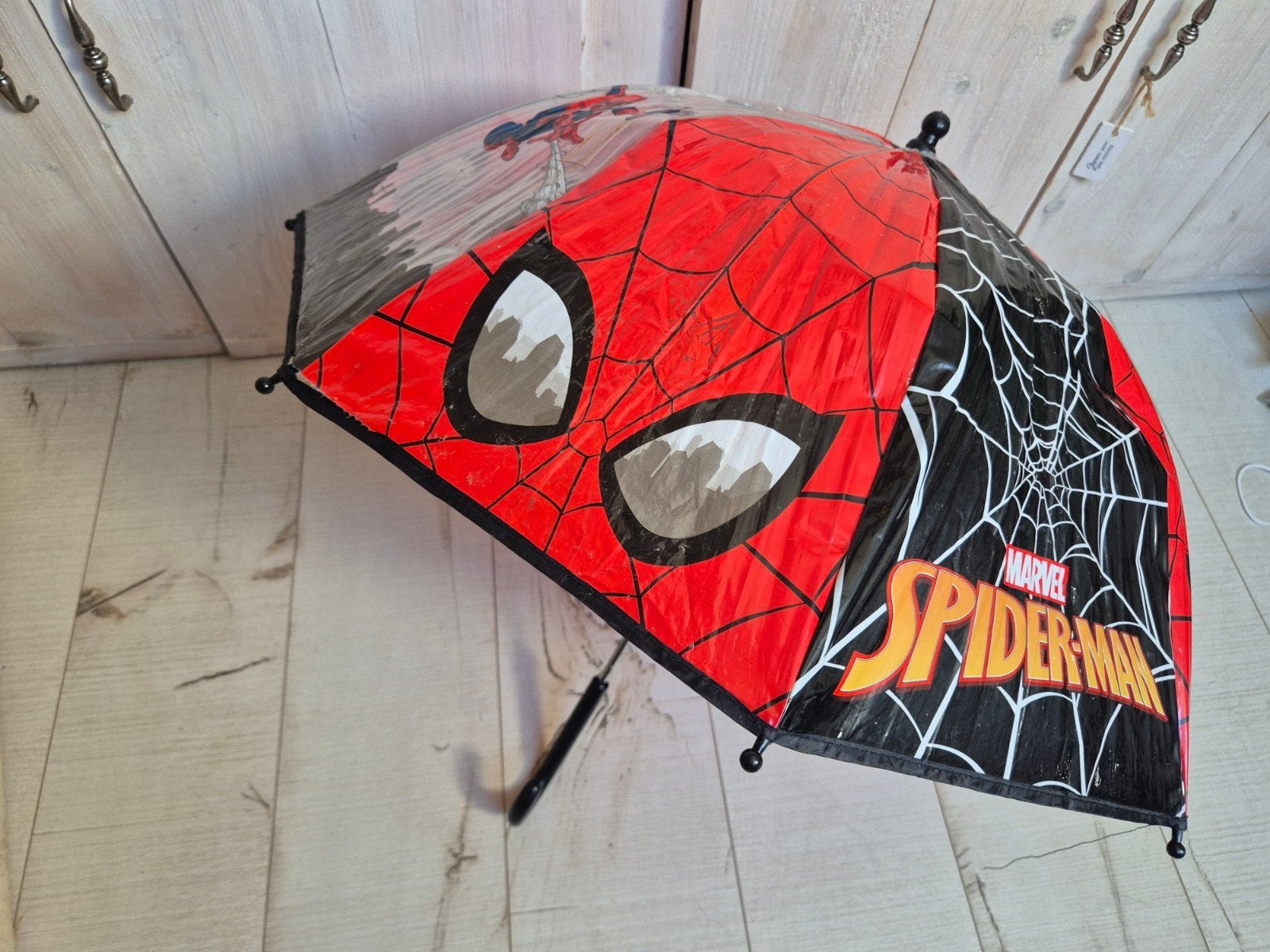 Spiderman Paraplu, Ophalen, Zo goed als nieuw