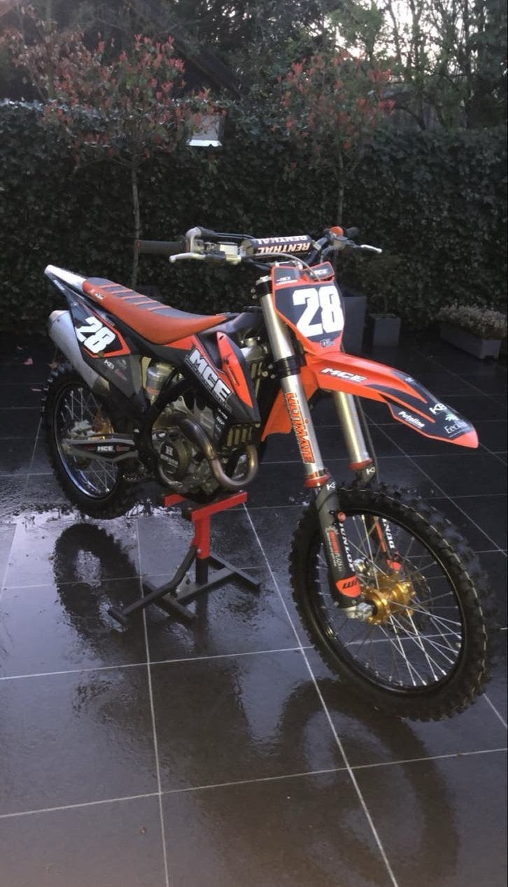 KTM SXF 250 uit 2022 -  crossmotor, Ophalen of Verzenden, Zo goed als nieuw, Overige merken
